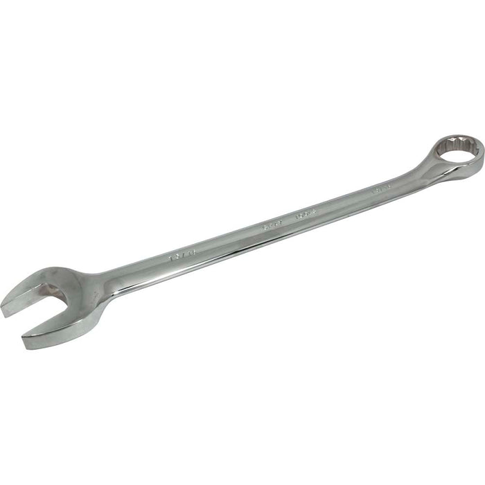 Gray Tools 12 Point, 15° Offset Mirror Chrome Finish, SAE Combination Wrenches