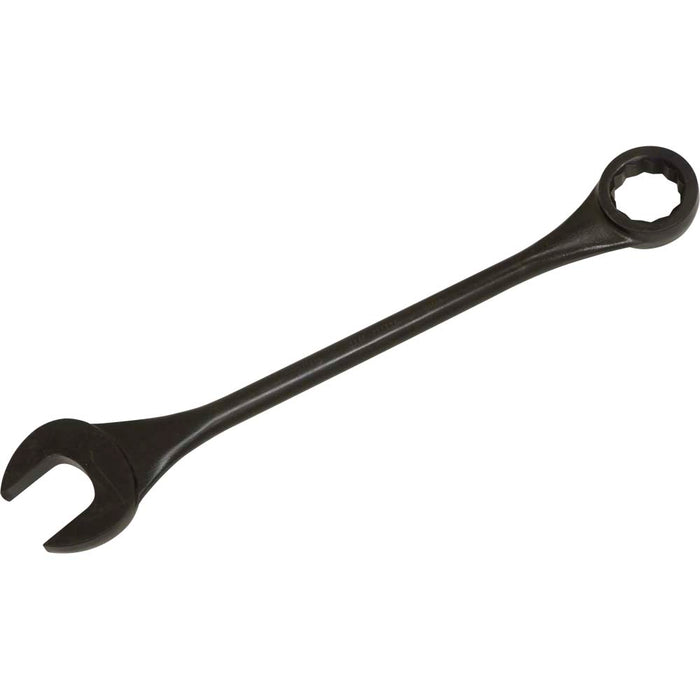 Gray Tools 12 Point, 15° Offset Black Oxide Finish, SAE Large Round Shank Combination Wrenches