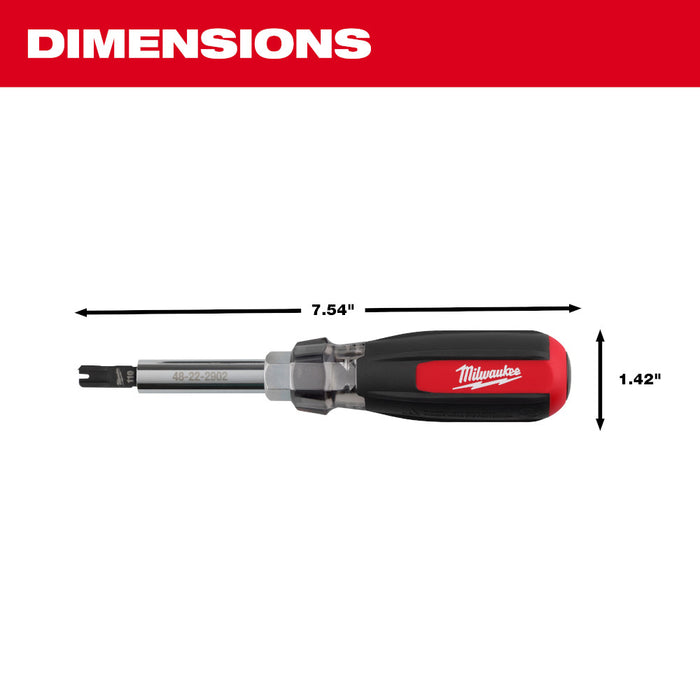 Milwaukee 9-in- Punchdown Multi-Bit Screwdriver