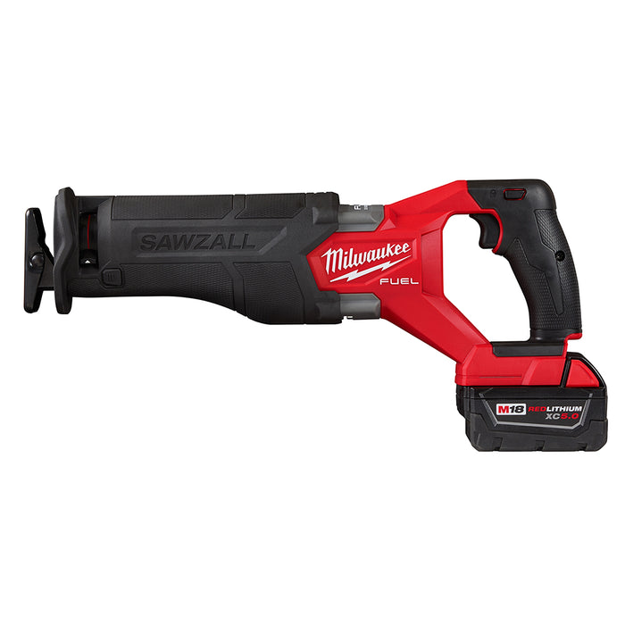 Milwaukee M18 FUEL Cordless SAWZALL Reciprocating Saw 2 Battery Kit