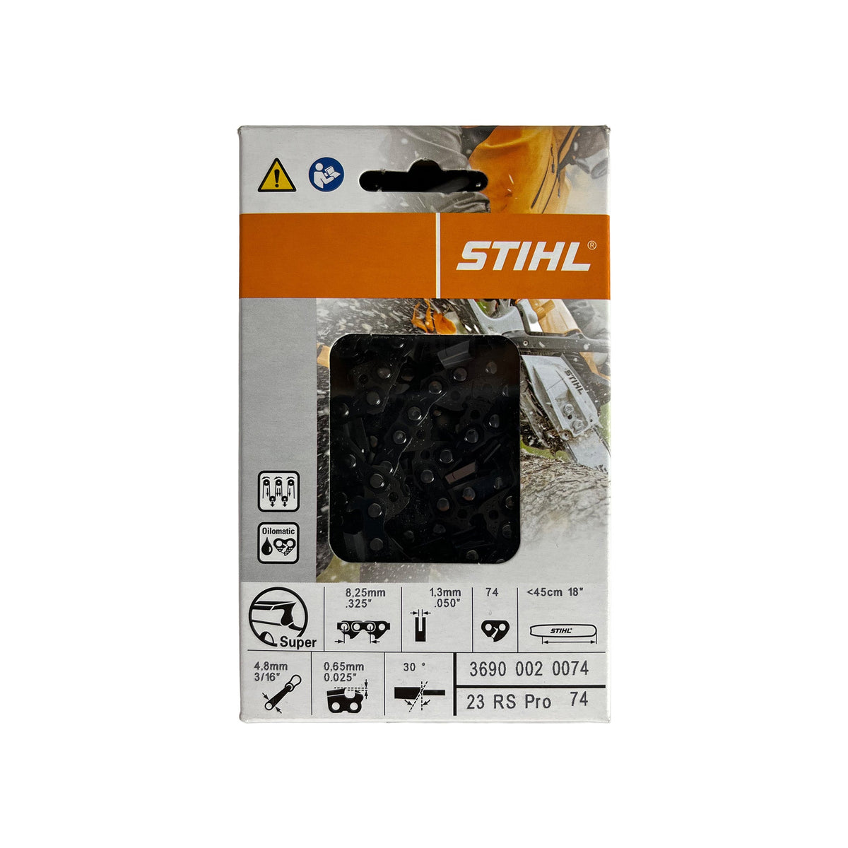 STIHL 23RSP74E Rapid Super (RS) Pro Chainsaw Chain - .325
