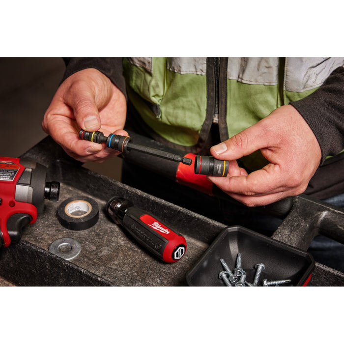 Milwaukee Multi-Nut Driver w/ SHOCKWAVE Impact Duty™ Magnetic Nut Drivers