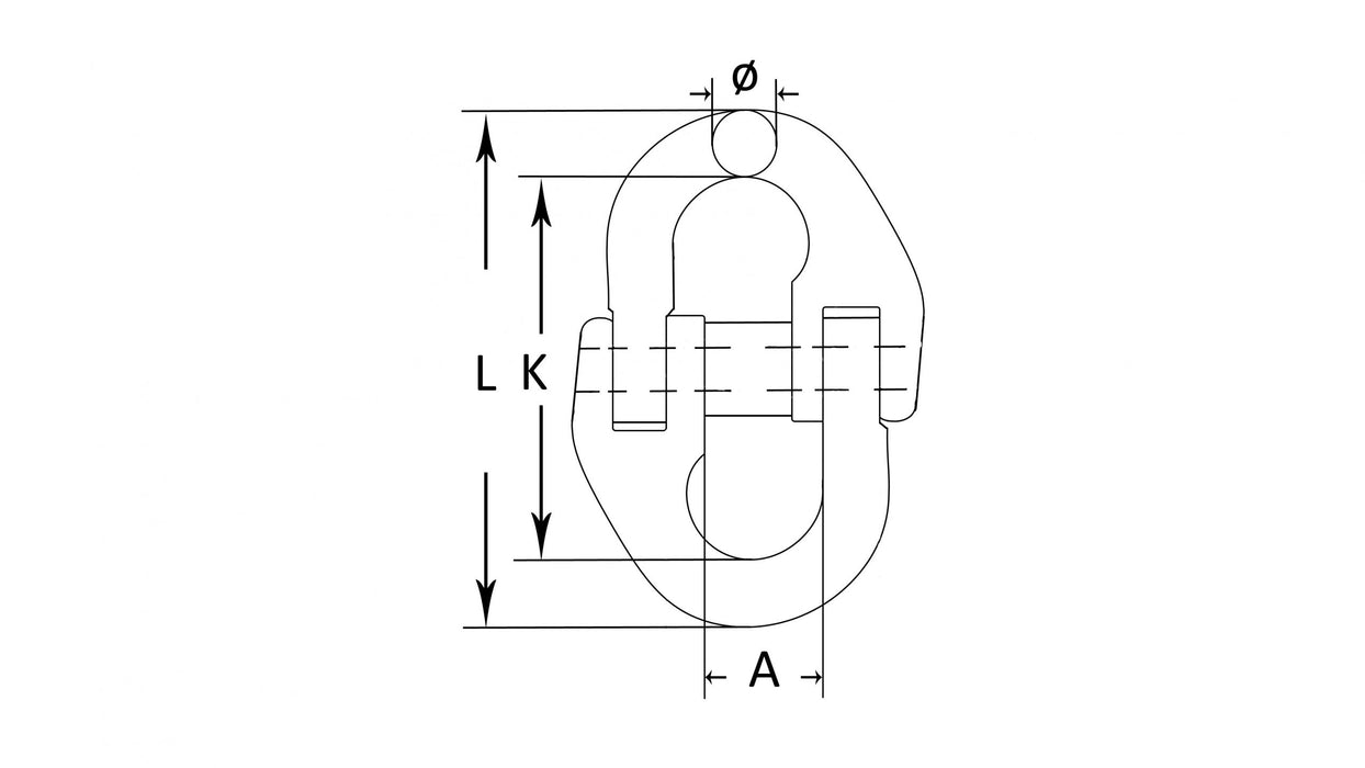 CTS G80 Connecting Link - 1/4"