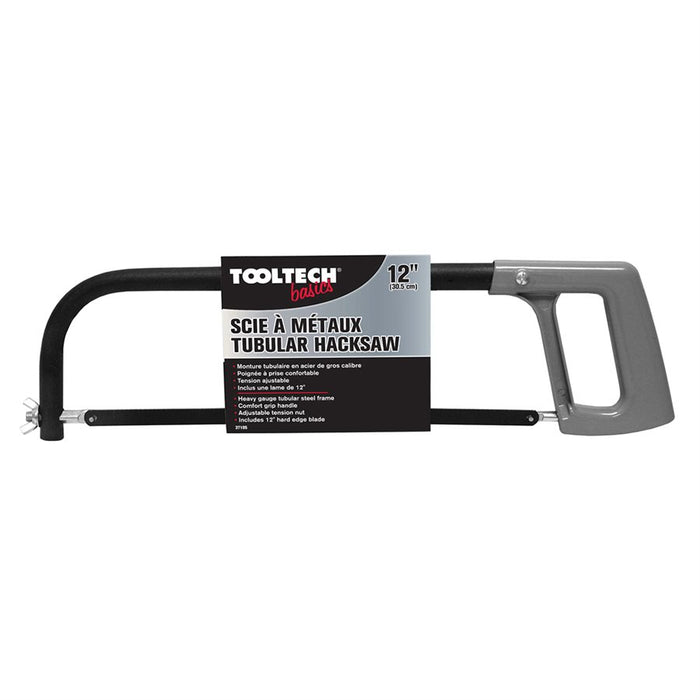 Tooltech 12" Tubular Comfort Grip Hacksaw