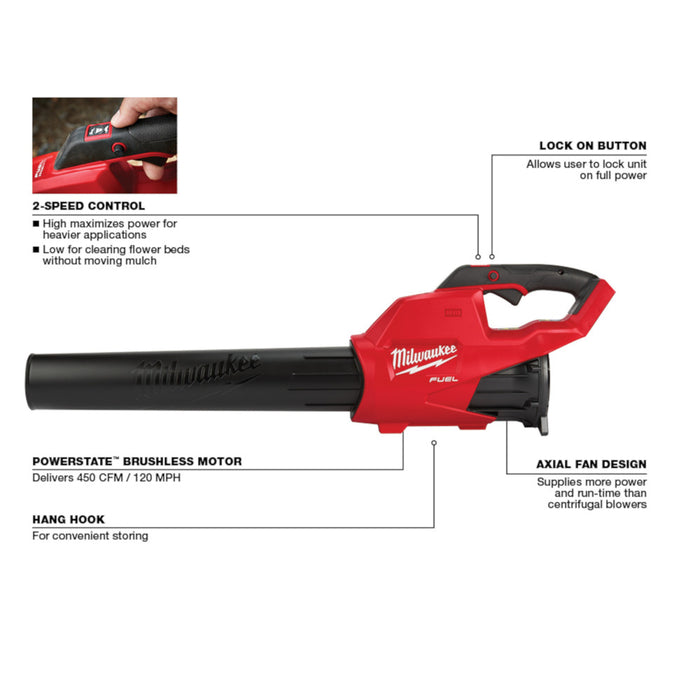 Milwaukee M18 FUEL Cordless Blower  - Tool Only