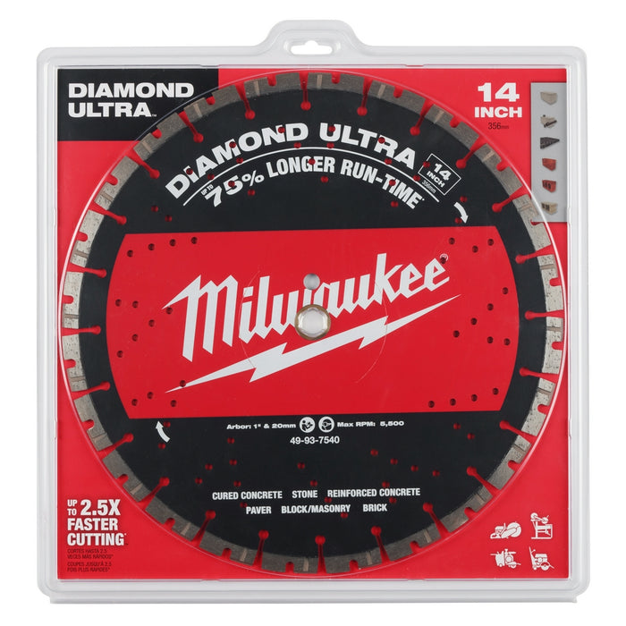 Milwaukee Diamond Ultra Segmented Blades