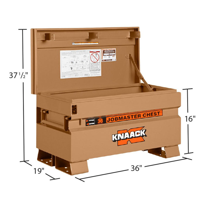 Knaack Model 36 JOBMASTER™ Jobsite Chest - 36" x 19" x 21"