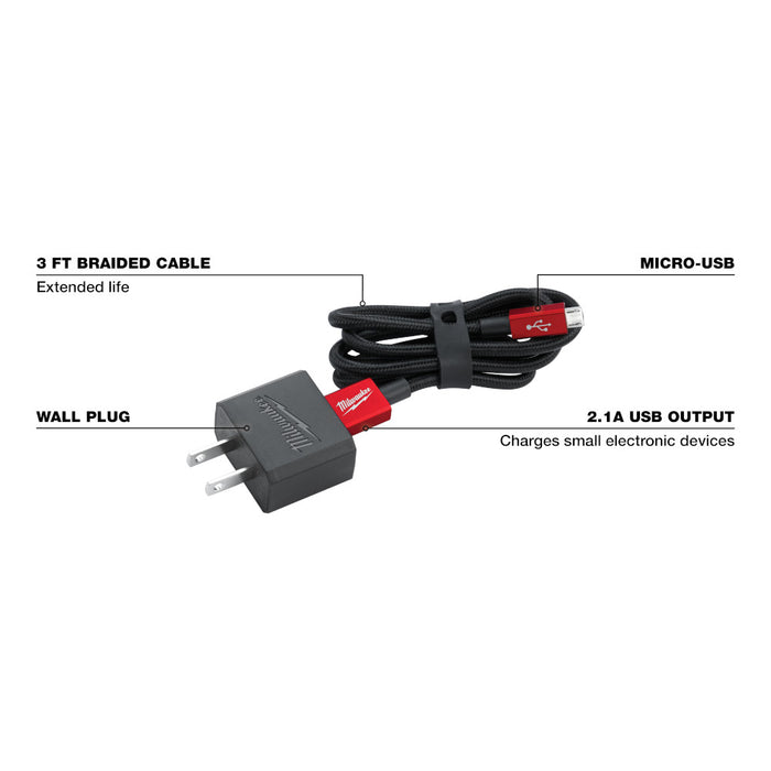 Milwaukee REDLITHIUM USB Charger & Portable Power Source Kit