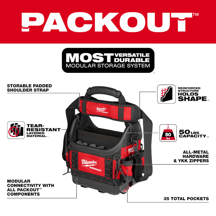 Milwaukee PACKOUT 10" Structured Tote