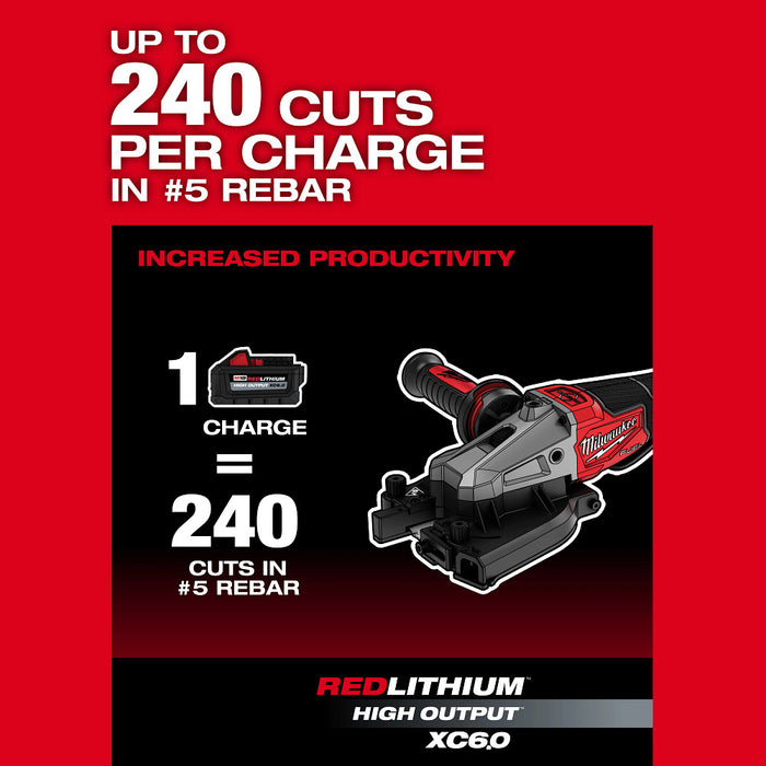 Milwaukee M18 FUEL #10 (1-1/4") Rebar Cutter - Tool Only