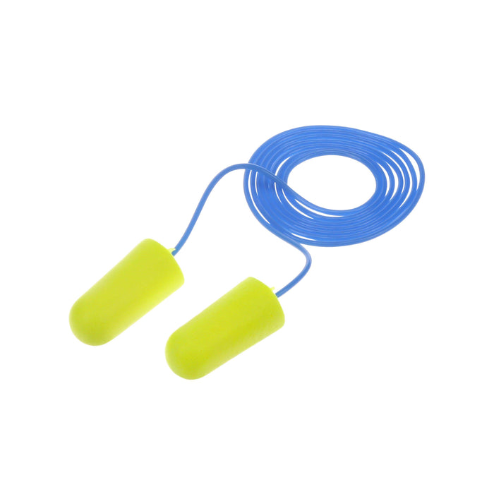 3M™ E-A-R™ Corded Soft Yellow Neon Earplugs (200 Pack)