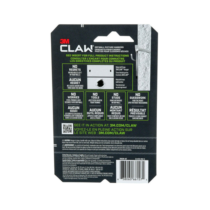 3M™ CLAW Drywall Picture Hanger Hooks