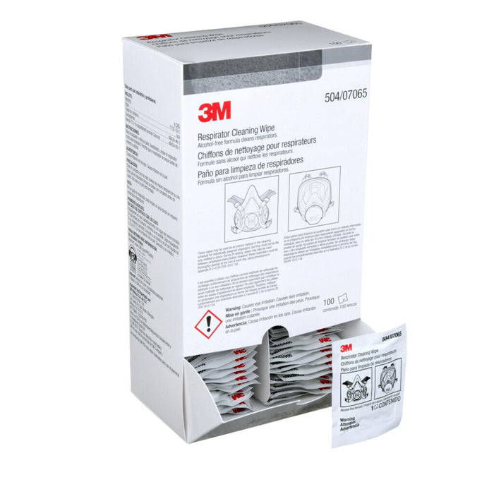 3M™ Alcohol-Free Respirator Cleaning Wipes