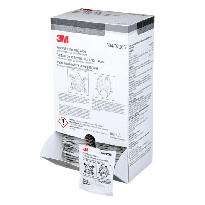 3M™ Alcohol-Free Respirator Cleaning Wipes