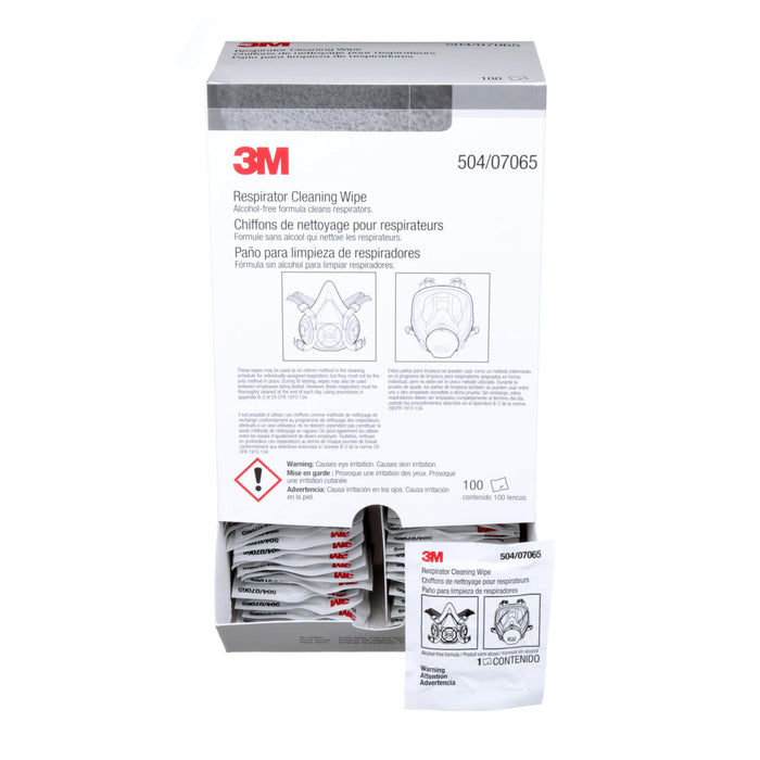 3M™ Alcohol-Free Respirator Cleaning Wipes