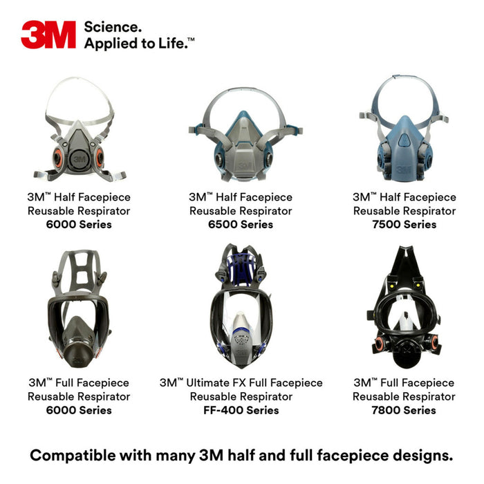 3M™ N95 Particulate Filter For 6001 Vapour Cartridge (10 Pack)