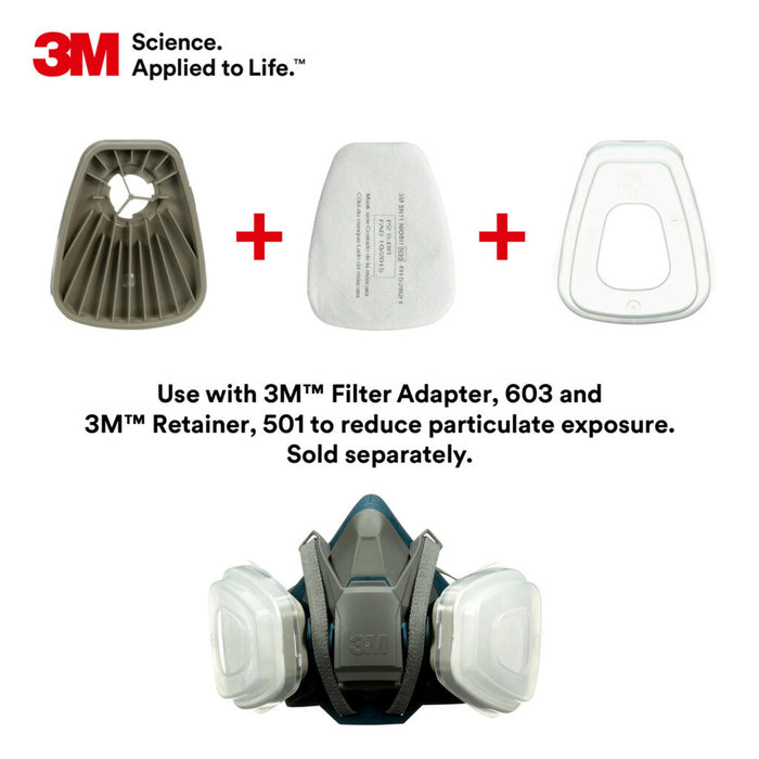 3M™ N95 Particulate Filter For 6001 Vapour Cartridge (10 Pack)
