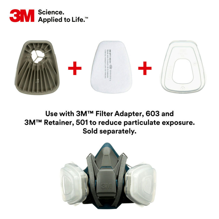 3M™ P95 Particulate Filters For 6001 Vapour Cartridge (10 Pack)