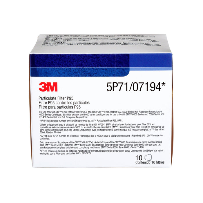 3M™ P95 Particulate Filters For 6001 Vapour Cartridge (10 Pack)