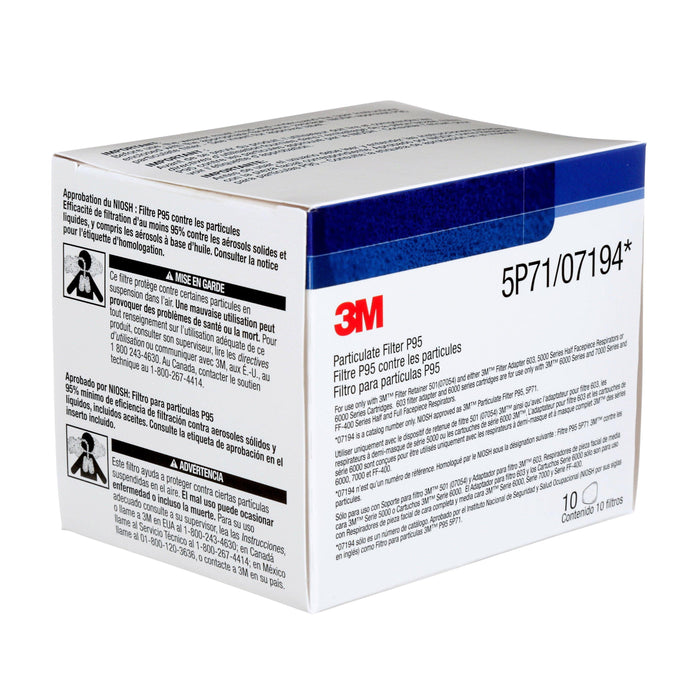 3M™ P95 Particulate Filters For 6001 Vapour Cartridge (10 Pack)