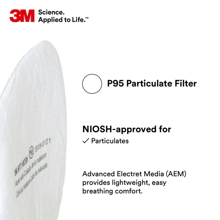 3M™ P95 Particulate Filters For 6001 Vapour Cartridge (10 Pack)