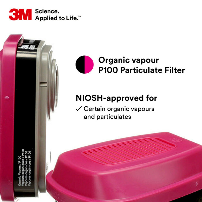 3M™ Pair Of Organic Vapour Cartridges/Filters