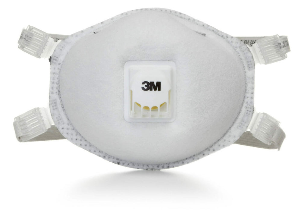 3M™ 10PK N95 Particulate Respirator Face Masks w/ Exhalation Valve