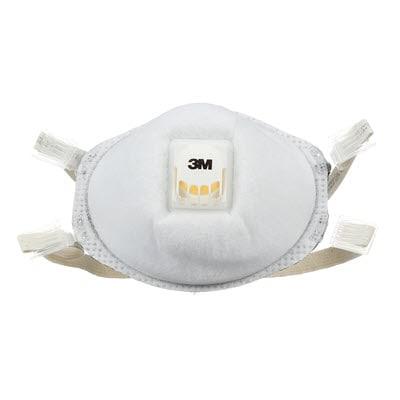 3M™ 10PK N95 Particulate Respirator Face Masks w/ Exhalation Valve