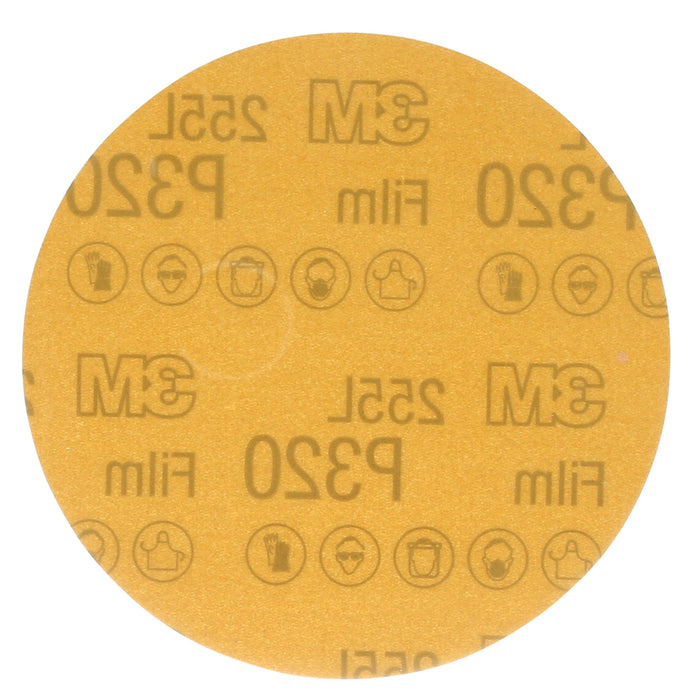 3M™ 100PK Hookit™ Gold Film 5" Sanding Discs