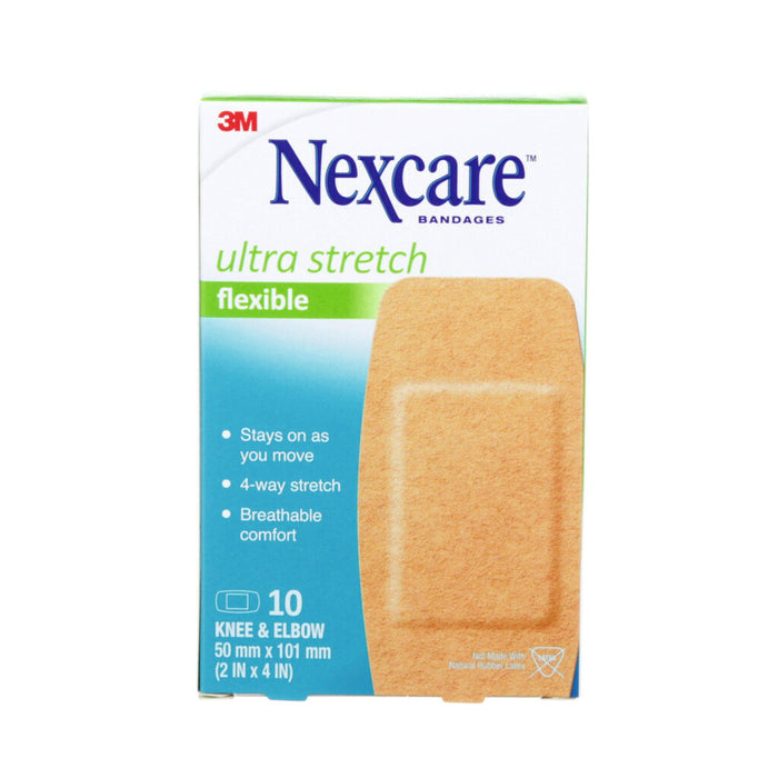 Nexcare™ 10PK Ultra Stretch Knee & Elbow Bandages