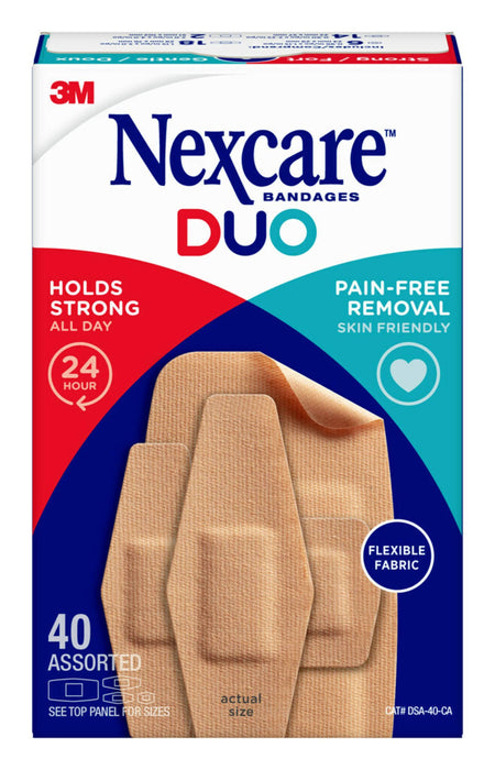 Nexcare™ 40PK Assorted Size Duo Bandages