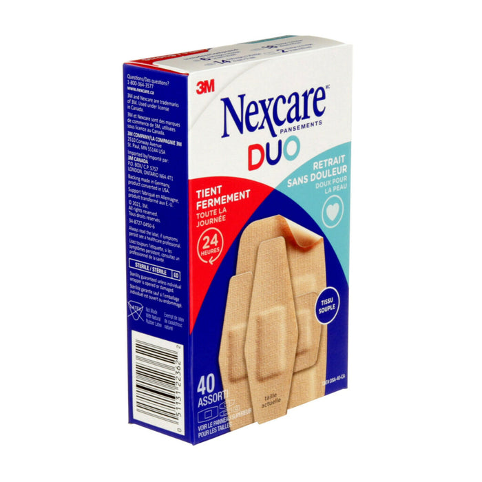 Nexcare™ 40PK Assorted Size Duo Bandages