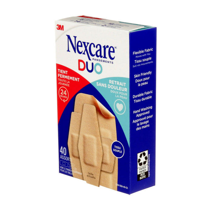 Nexcare™ 40PK Assorted Size Duo Bandages