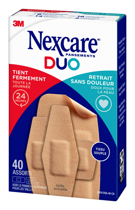 Nexcare™ 40PK Assorted Size Duo Bandages