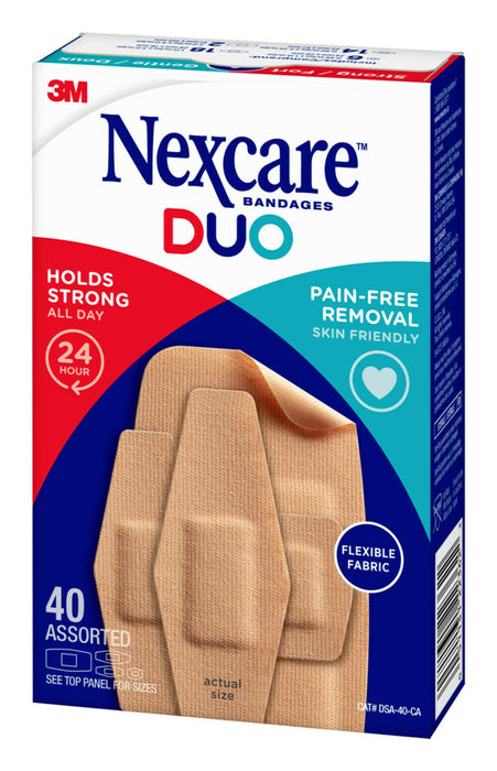 Nexcare™ 40PK Assorted Size Duo Bandages