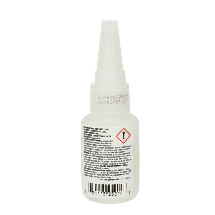 3M™ Scotch-Weld™ Plastic & Rubber Clear Instant Adhesive - 0.71 oz.