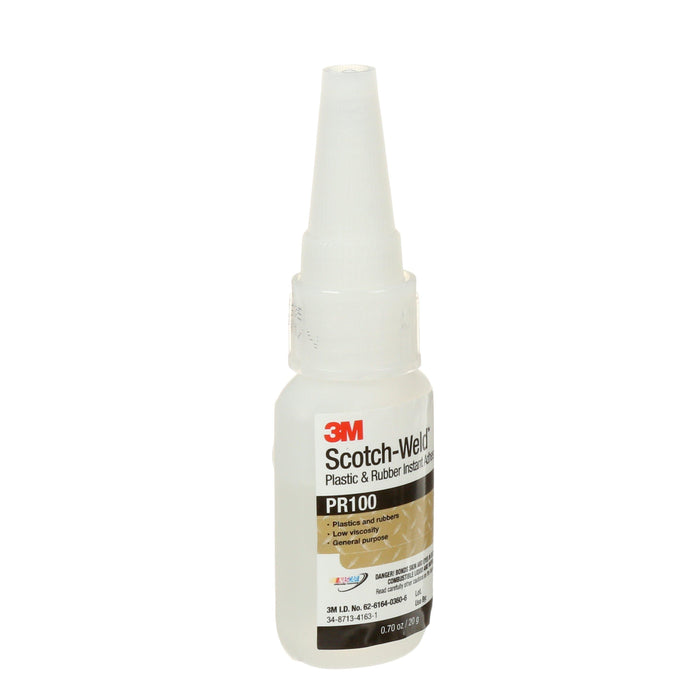 3M™ Scotch-Weld™ Plastic & Rubber Clear Instant Adhesive - 0.71 oz.