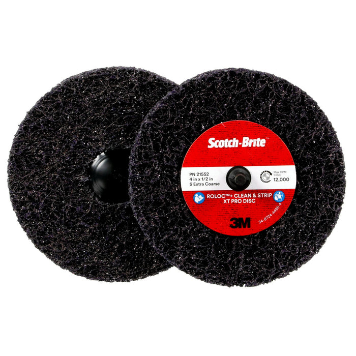 Scotch-Brite™ Roloc™+ Clean and Strip XT Pro 4" Abrasive Disc