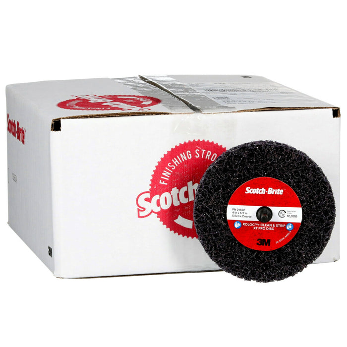 Scotch-Brite™ Roloc™+ Clean and Strip XT Pro 4" Abrasive Disc