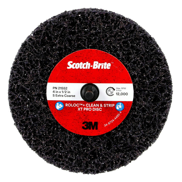 Scotch-Brite™ Roloc™+ Clean and Strip XT Pro 4" Abrasive Disc