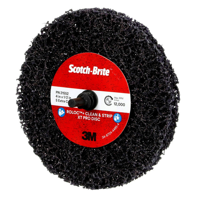 Scotch-Brite™ Roloc™+ Clean and Strip XT Pro 4" Abrasive Disc