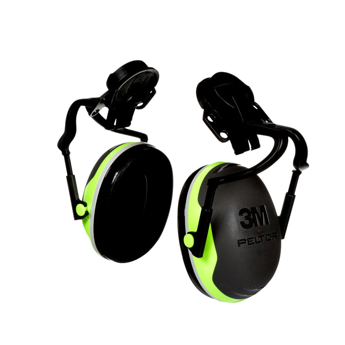 3M™ PELTOR™ X Series Full Brim Hard Had Attached Earmuffs