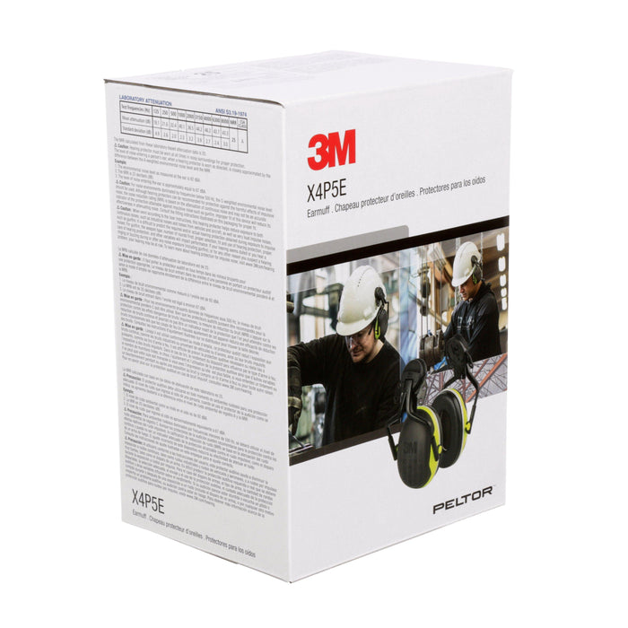 3M™ PELTOR™ X Series Hard Had Attached Earmuffs