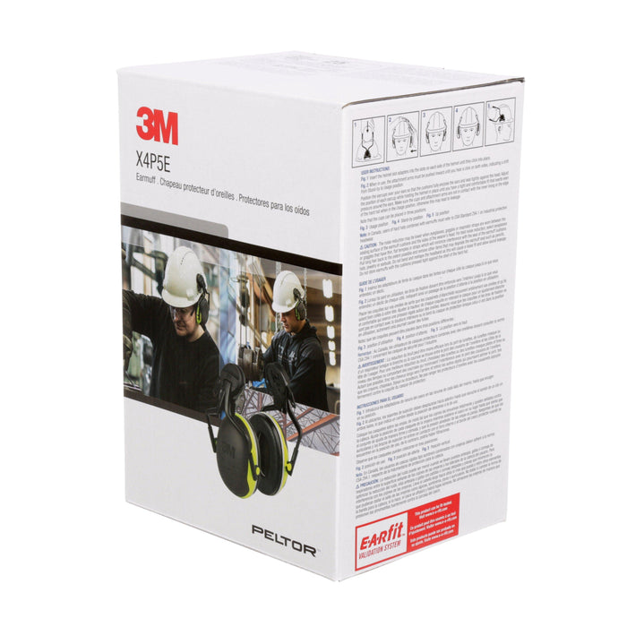 3M™ PELTOR™ X Series Hard Had Attached Earmuffs