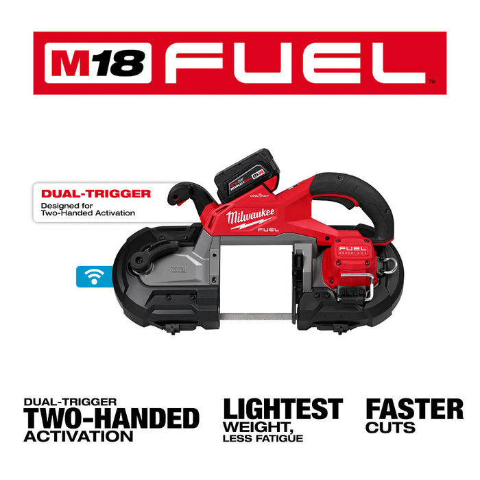 Milwaukee M18 FUEL™ Dual Trigger Deep Cut Band Saw Kit