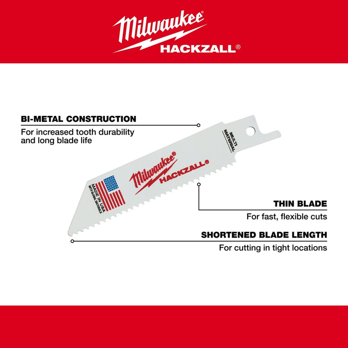 Milwaukee M12 HACKZALL® Bi-Metal Blades