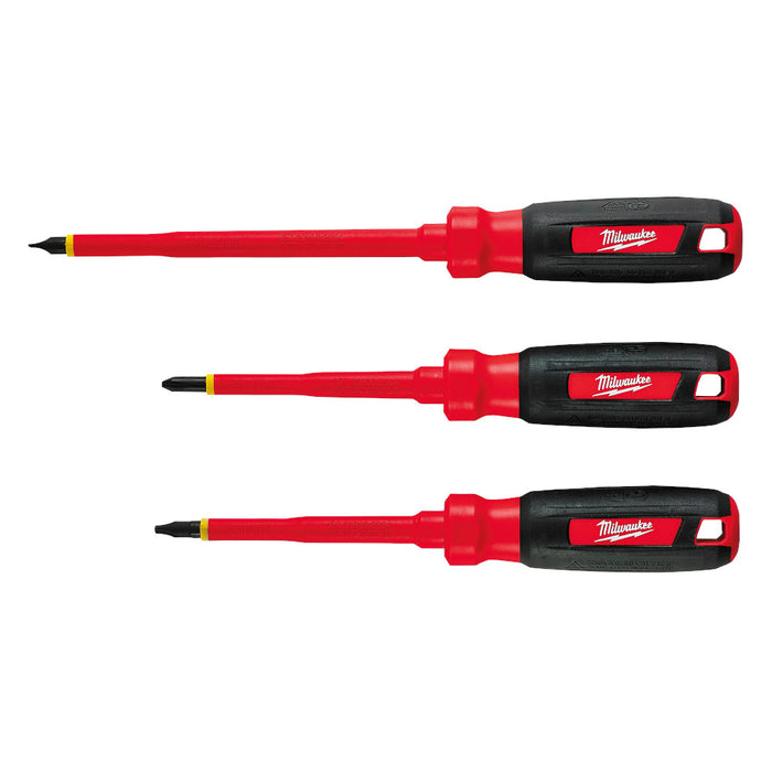 Milwaukee 3-Piece 1000V Insulated Screwdriver Set