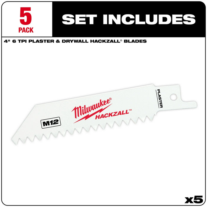 Milwaukee M12 HACKZALL® Bi-Metal Blades