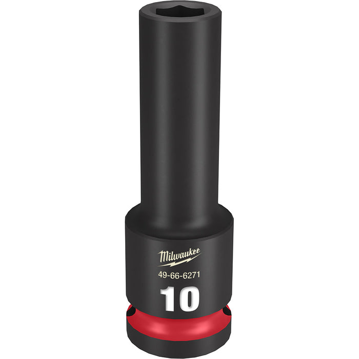 Milwaukee SHOCKWAVE Metric Impact Deep Socket 6-Point