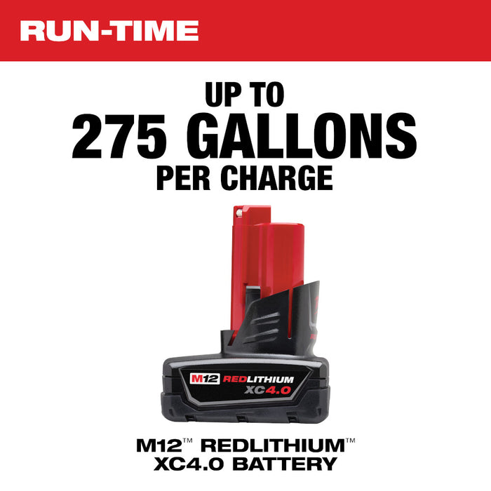 Milwaukee M12 Cordless Stick Transfer Pump - Tool Only